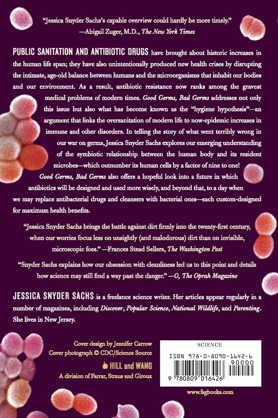 Rückseitencover Good Germs, Bad Germs