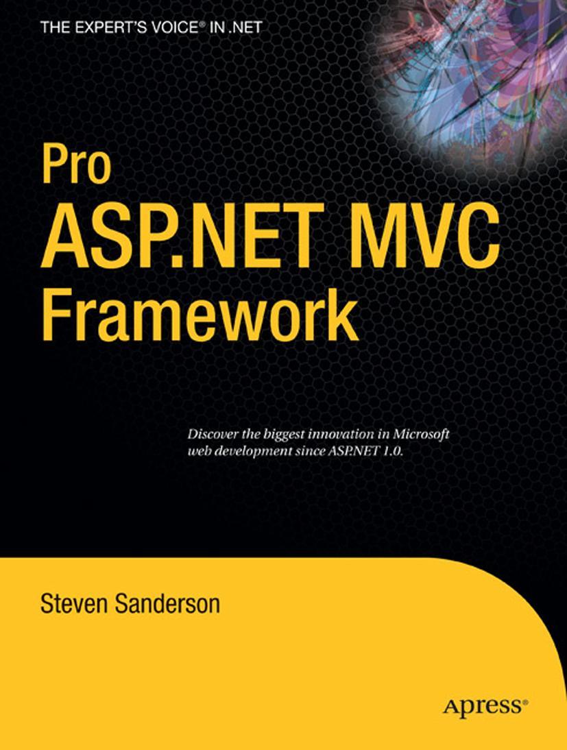 Vorderes Coverbild Pro ASP.NET MVC Framework
