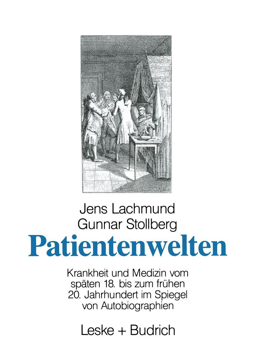 Vorderes Coverbild Patientenwelten