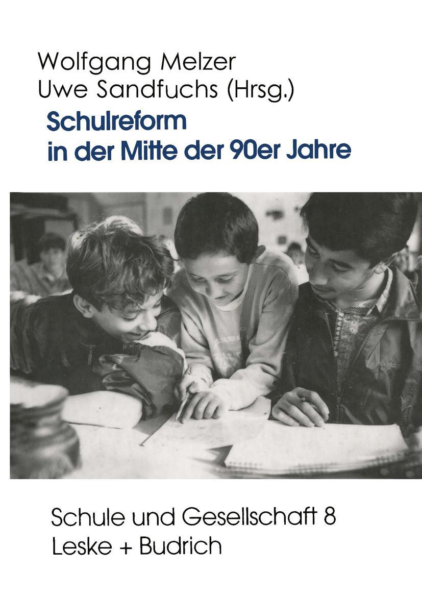 Vorderes Coverbild Schulreform in der Mitte der 90er Jahre