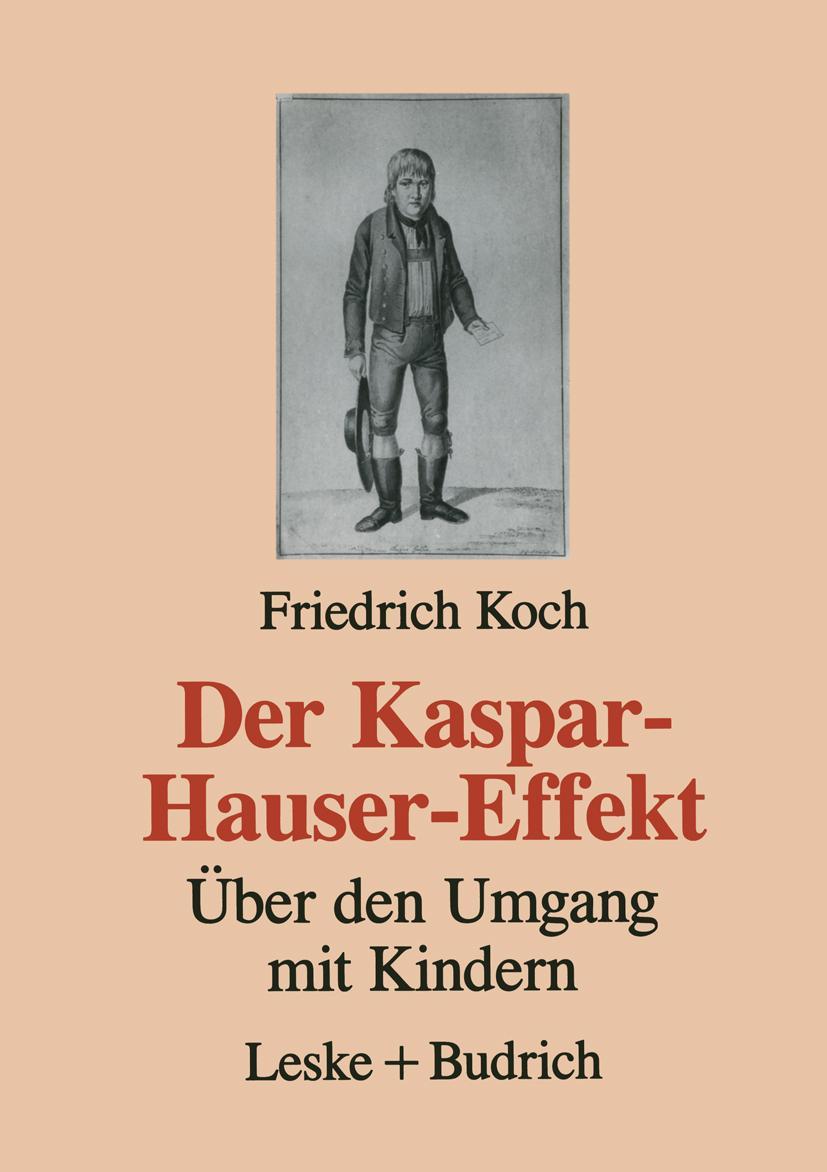 Vorderes Coverbild Der Kaspar-Hauser-Effekt