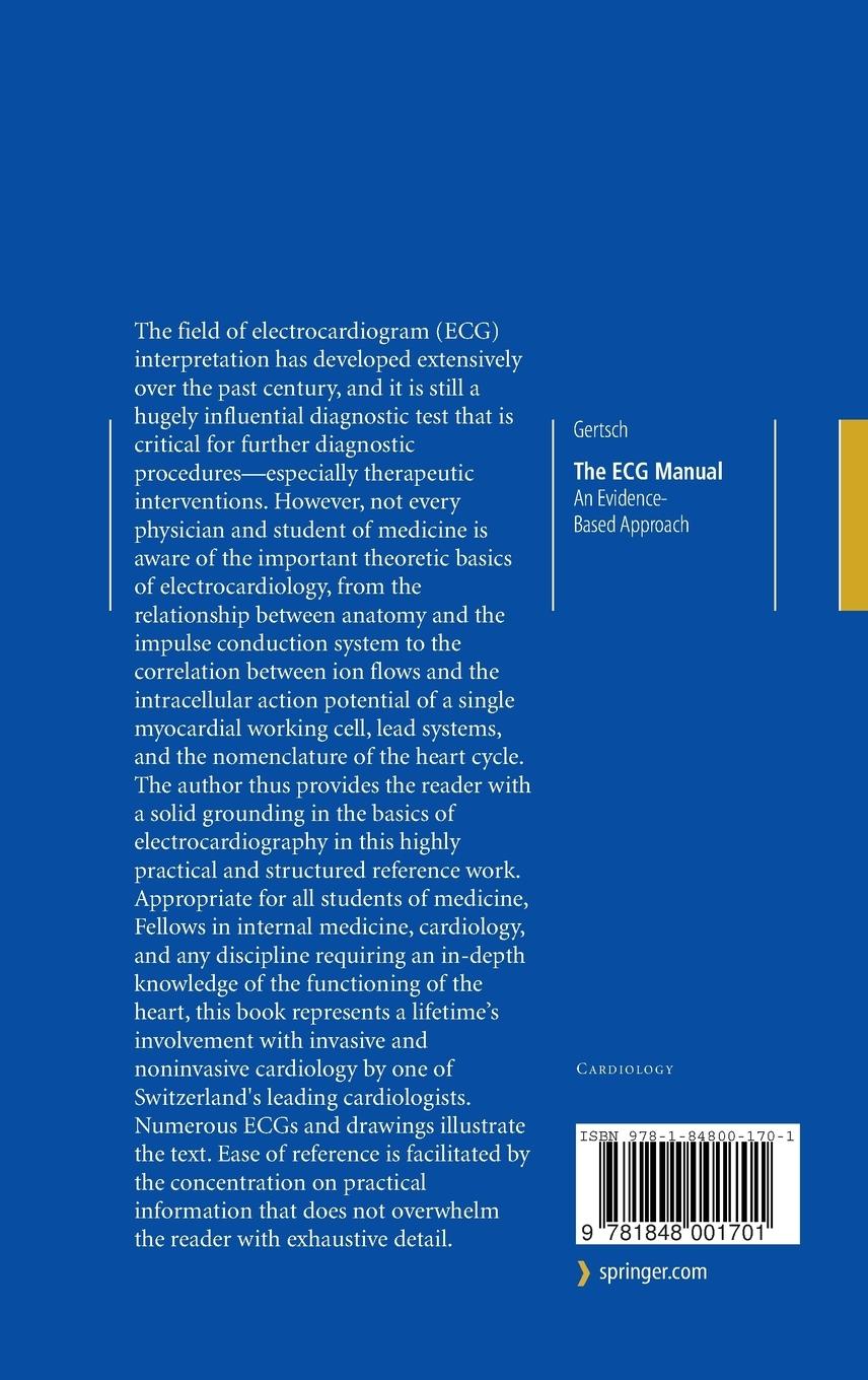 Rückseitencover The ECG Manual
