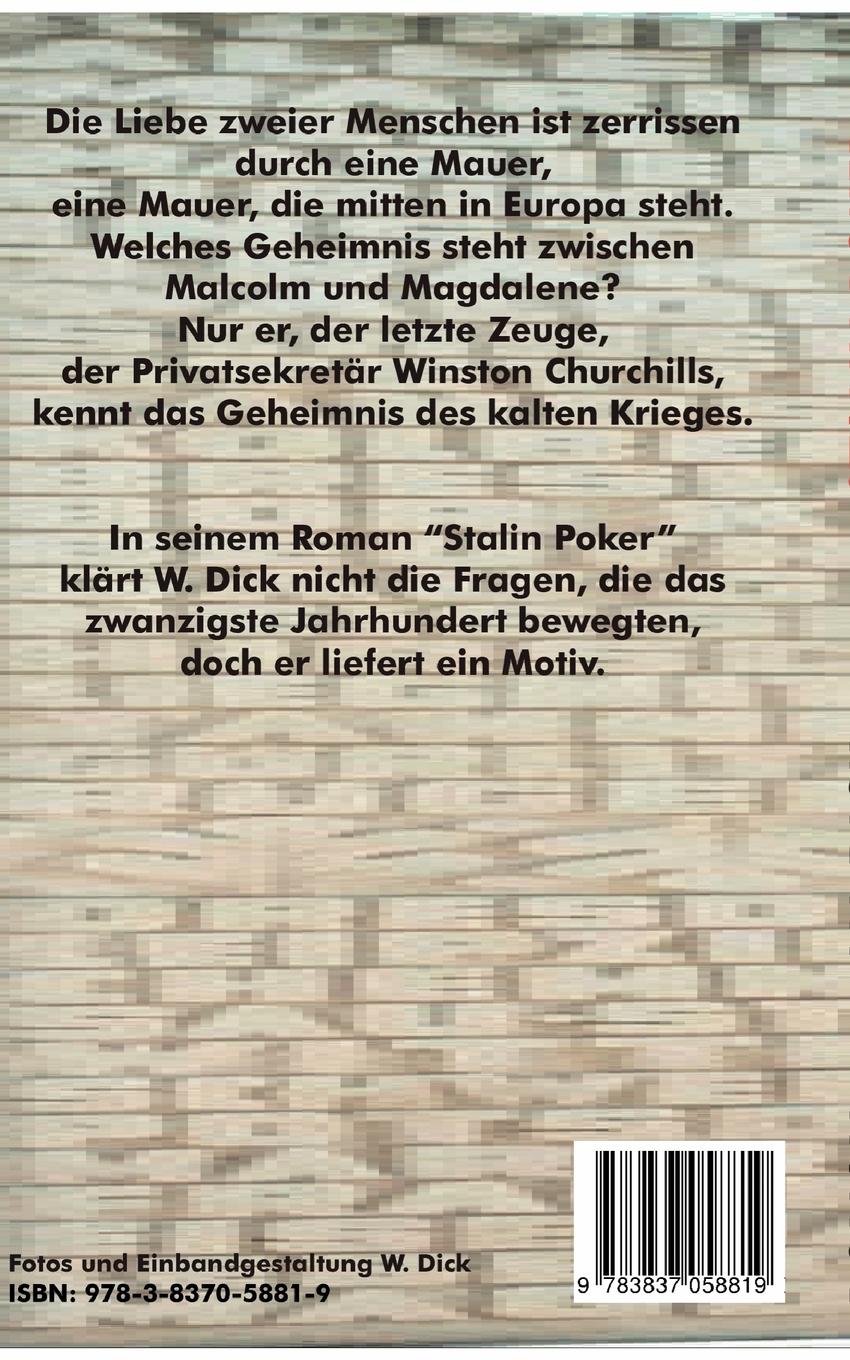 Rückseitencover Stalin Poker