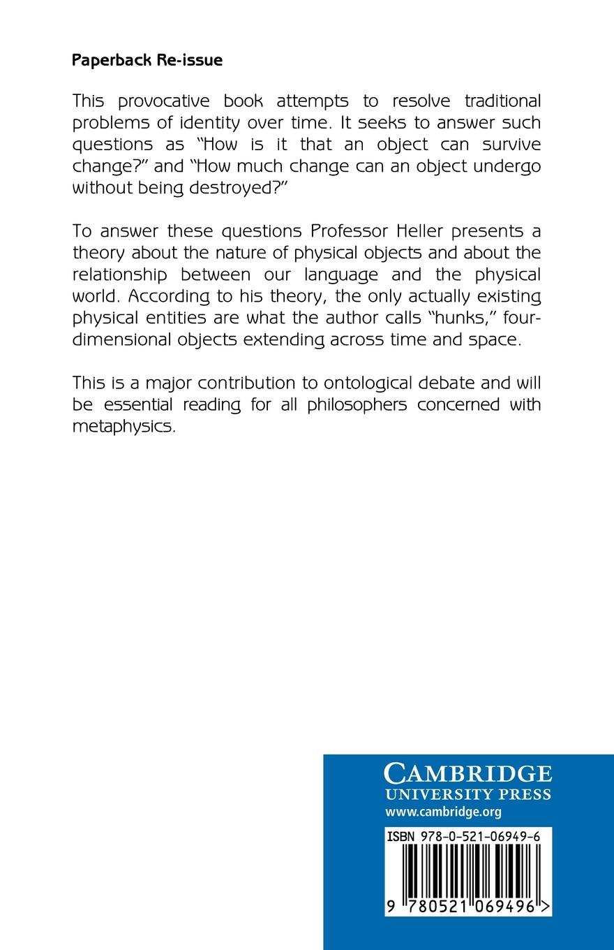 Rückseitencover The Ontology of Physical Objects