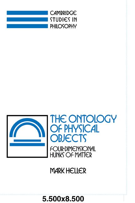 Vorderes Coverbild The Ontology of Physical Objects