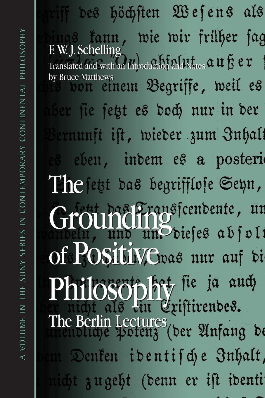 Vorderes Coverbild The Grounding of Positive Philosophy