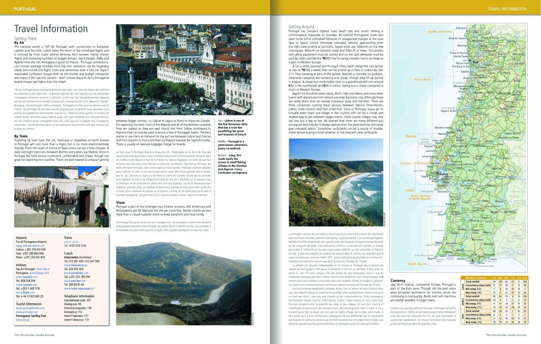 Beispielinhalt (Bild) The Stormrider Surf Guide: Europe