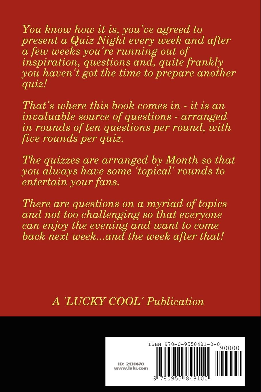 Rückseitencover The Easy Quiz Master