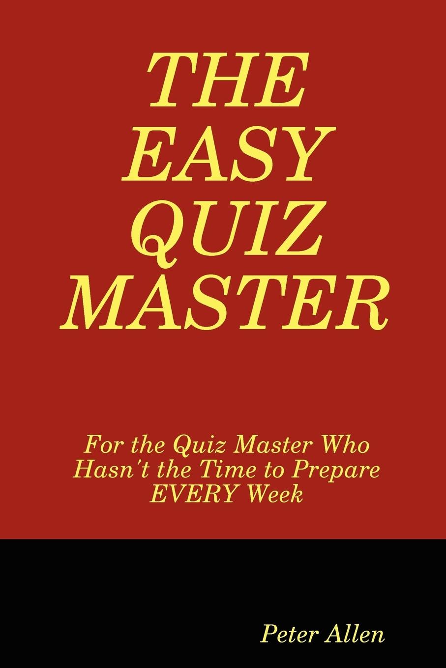 Vorderes Coverbild The Easy Quiz Master