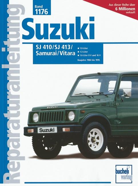 Vorderes Coverbild Suzuki SJ 410 bis 1986 (1,0 Ltr.), SJ 413 bis 1984-88 (1,3 Ltr)