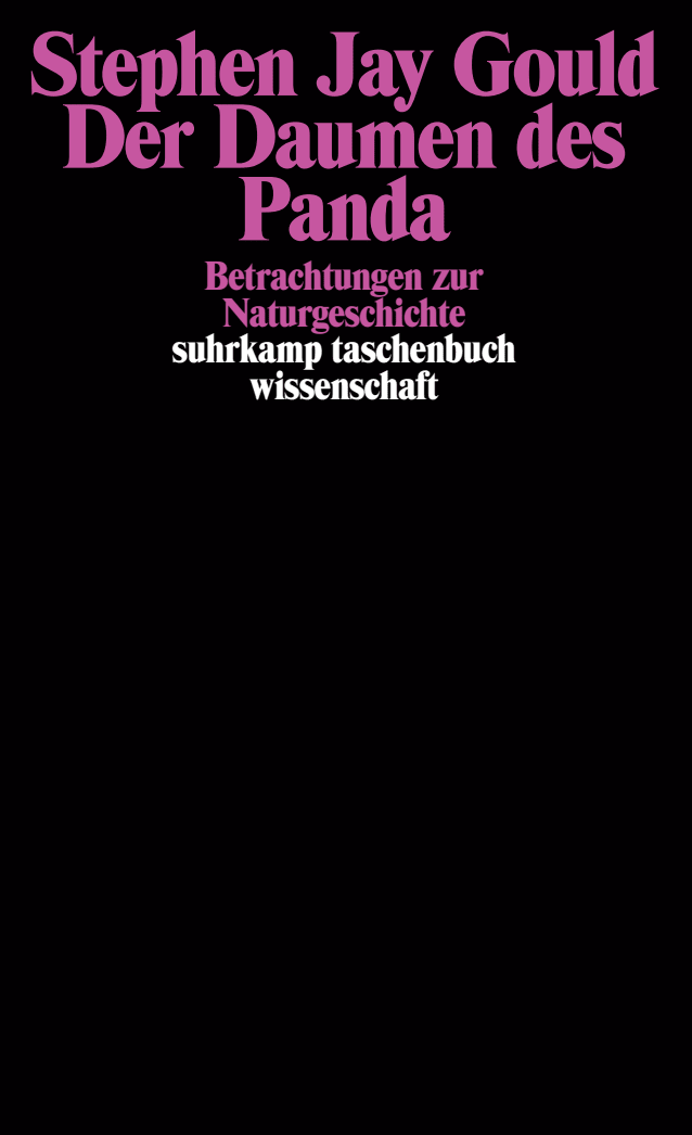 Vorderes Coverbild Der Daumen des Panda