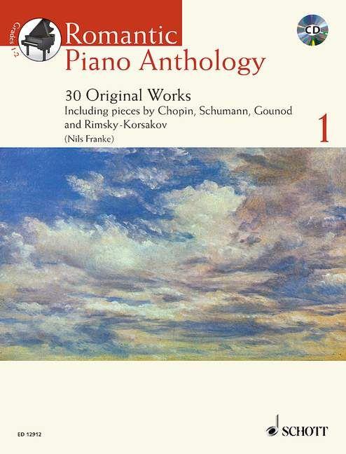 Vorderes Coverbild Romantic Piano Anthology 1