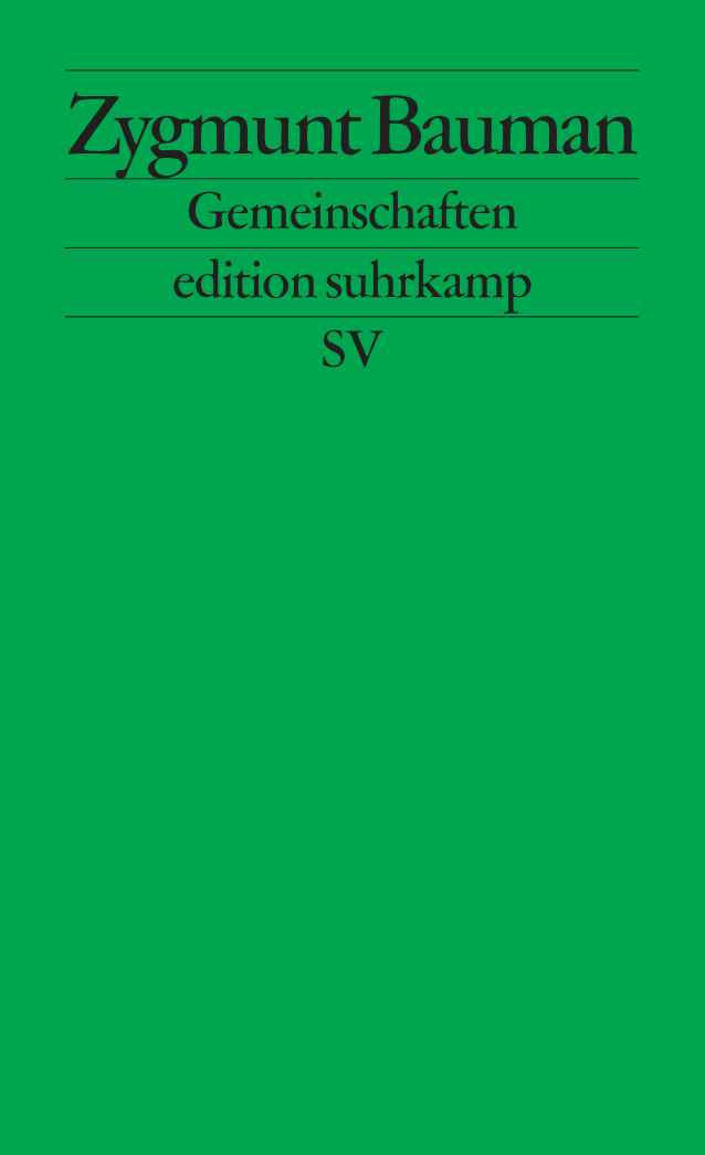 Vorderes Coverbild Gemeinschaften
