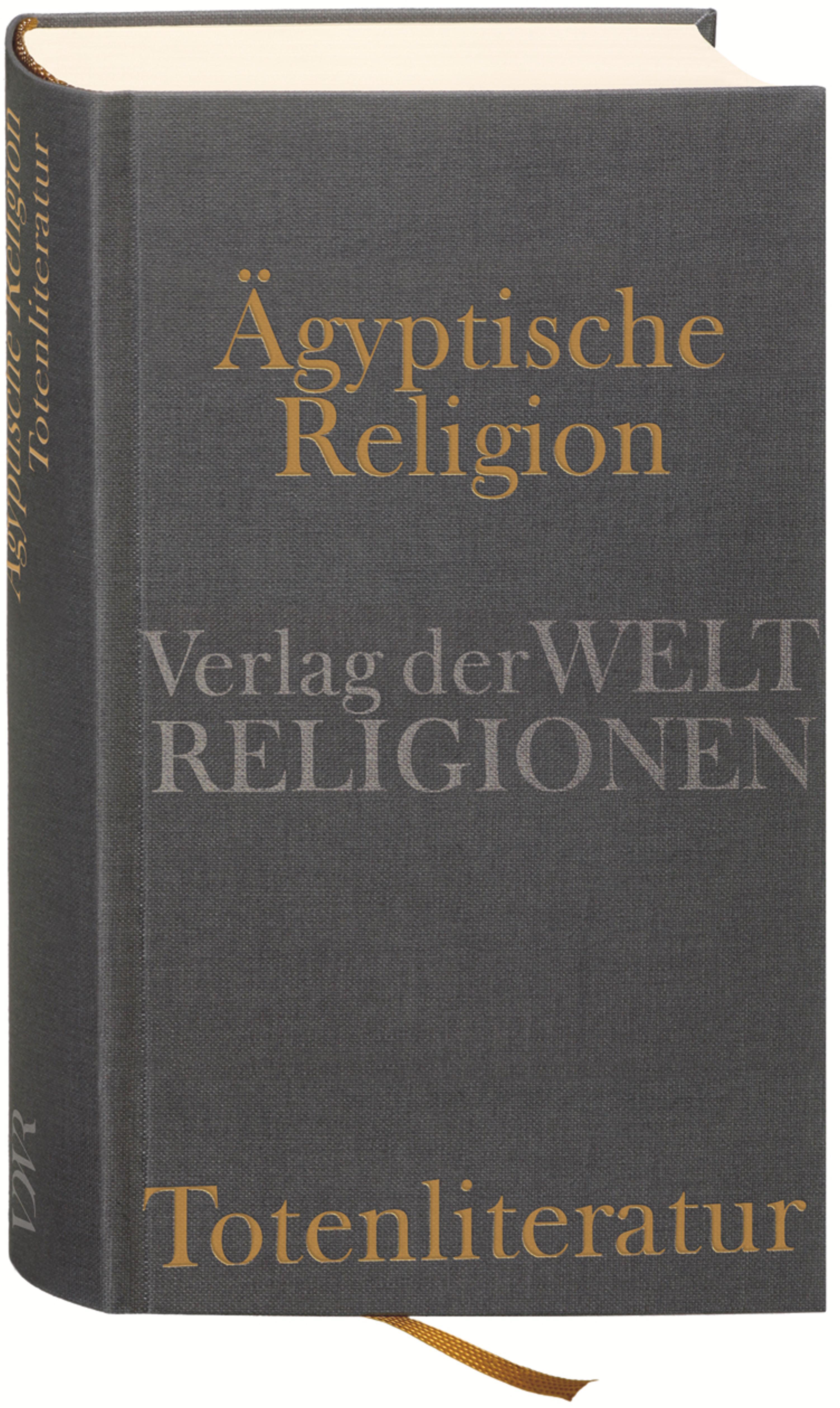 Vorderes Coverbild Ägyptische Religion. Totenliteratur
