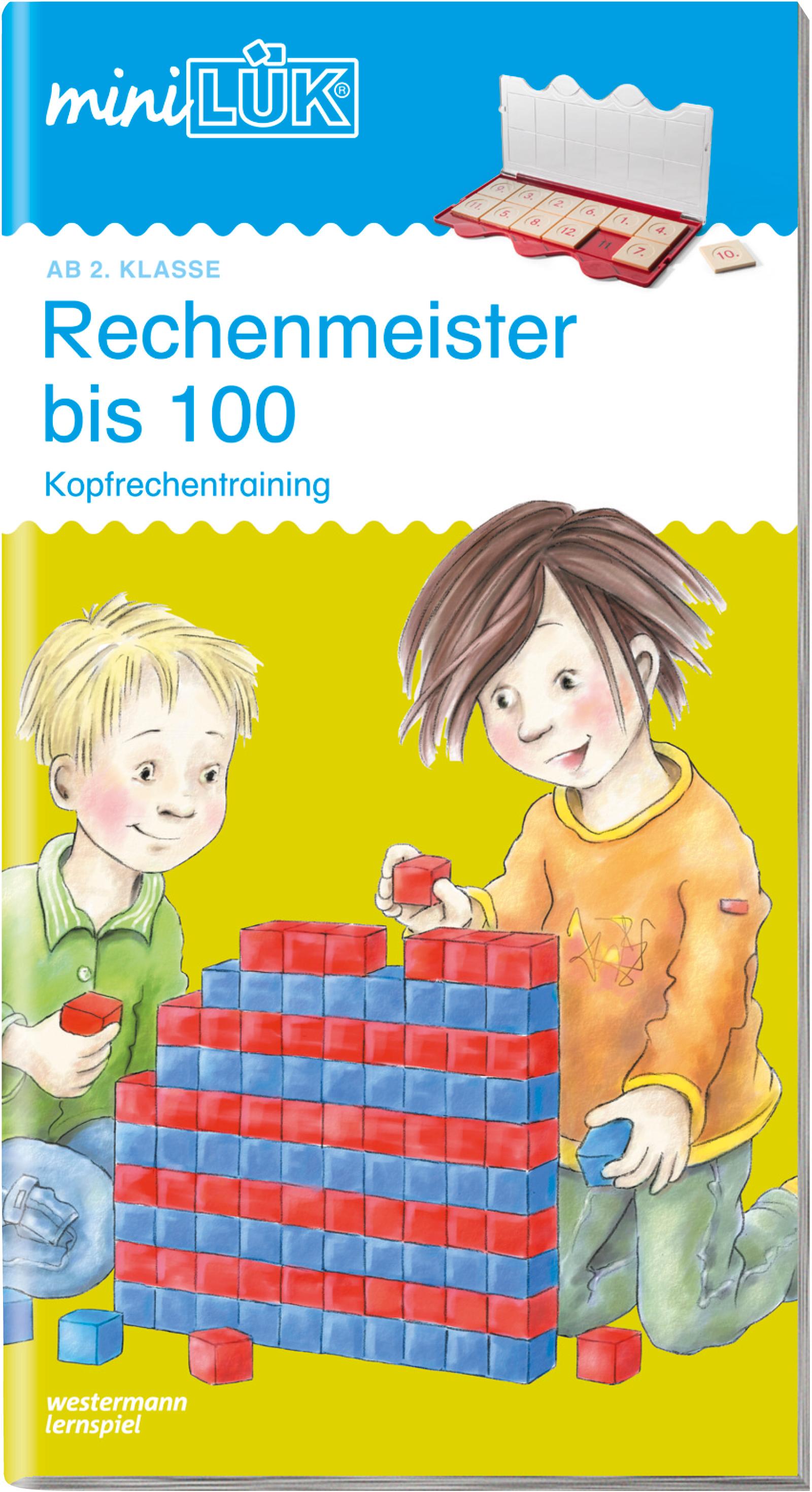 Vorderes Coverbild mini LÜK Rechenmeister bis 100