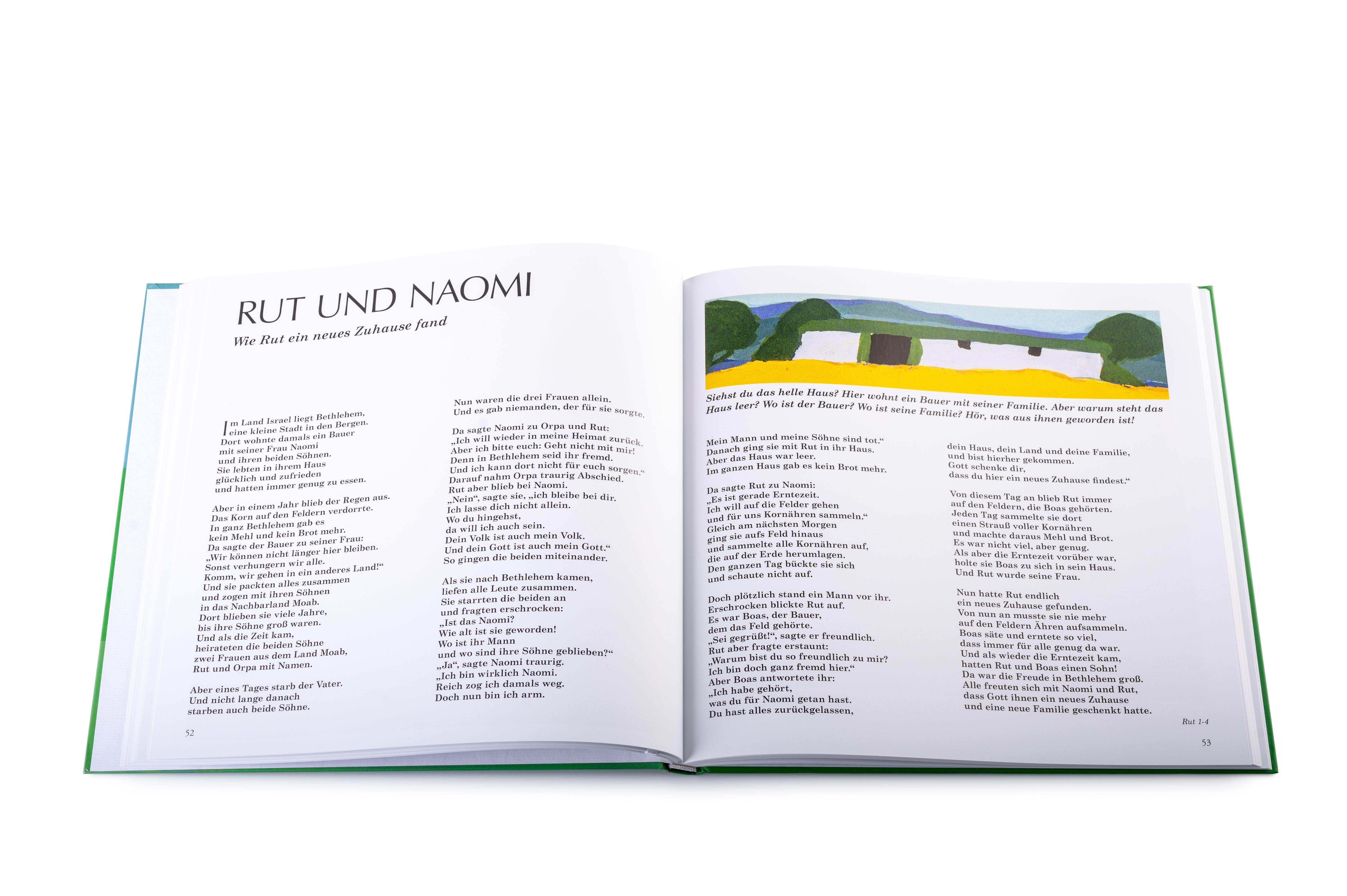 Beispielinhalt (Bild) Neukirchener Vorlese-Bibel