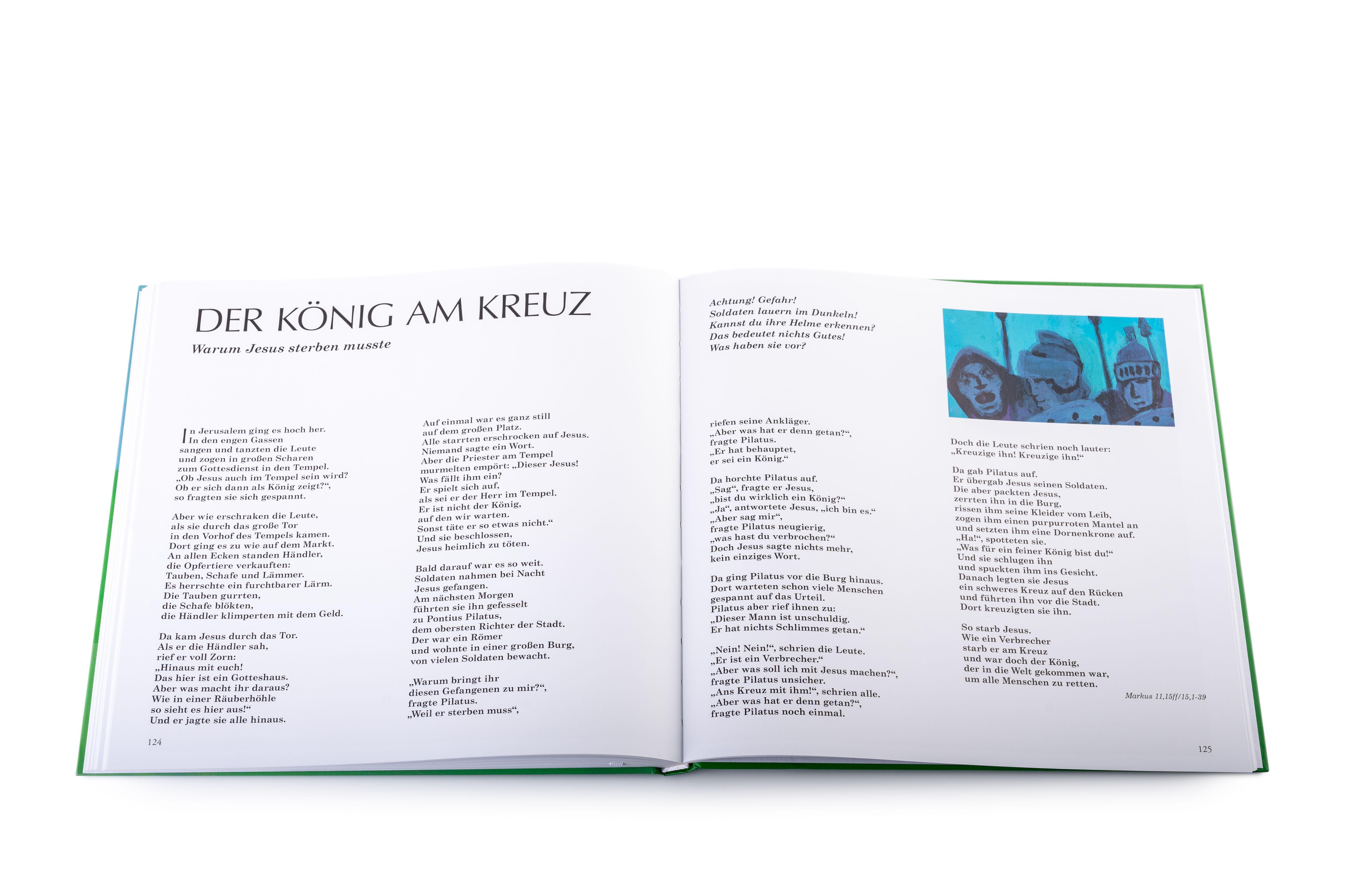 Beispielinhalt (Bild) Neukirchener Vorlese-Bibel