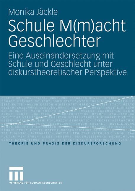 Vorderes Coverbild Schule M(m)acht Geschlechter