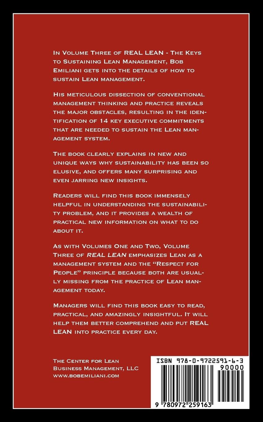 Rückseitencover Real Lean