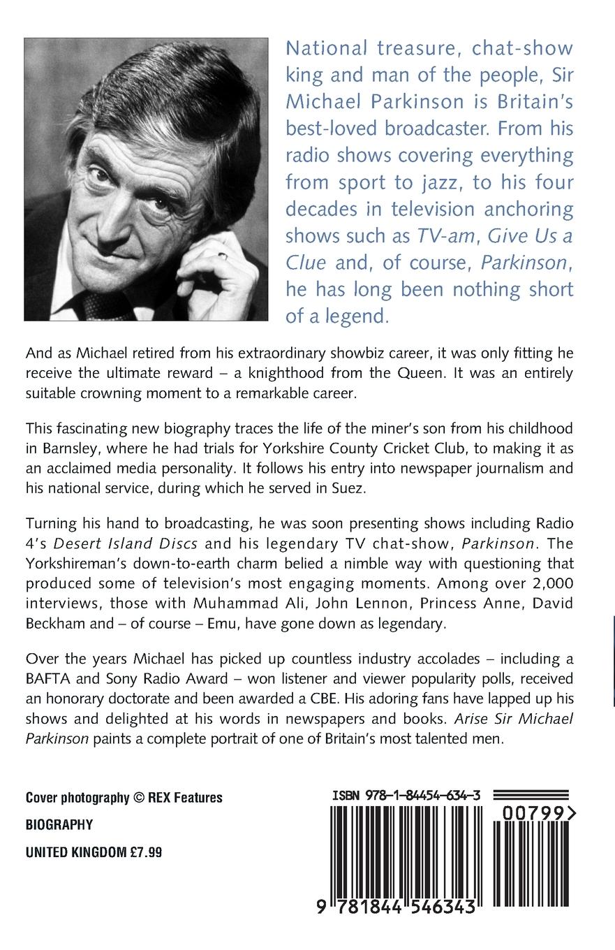 Rückseitencover Arise Sir Michael Parkinson