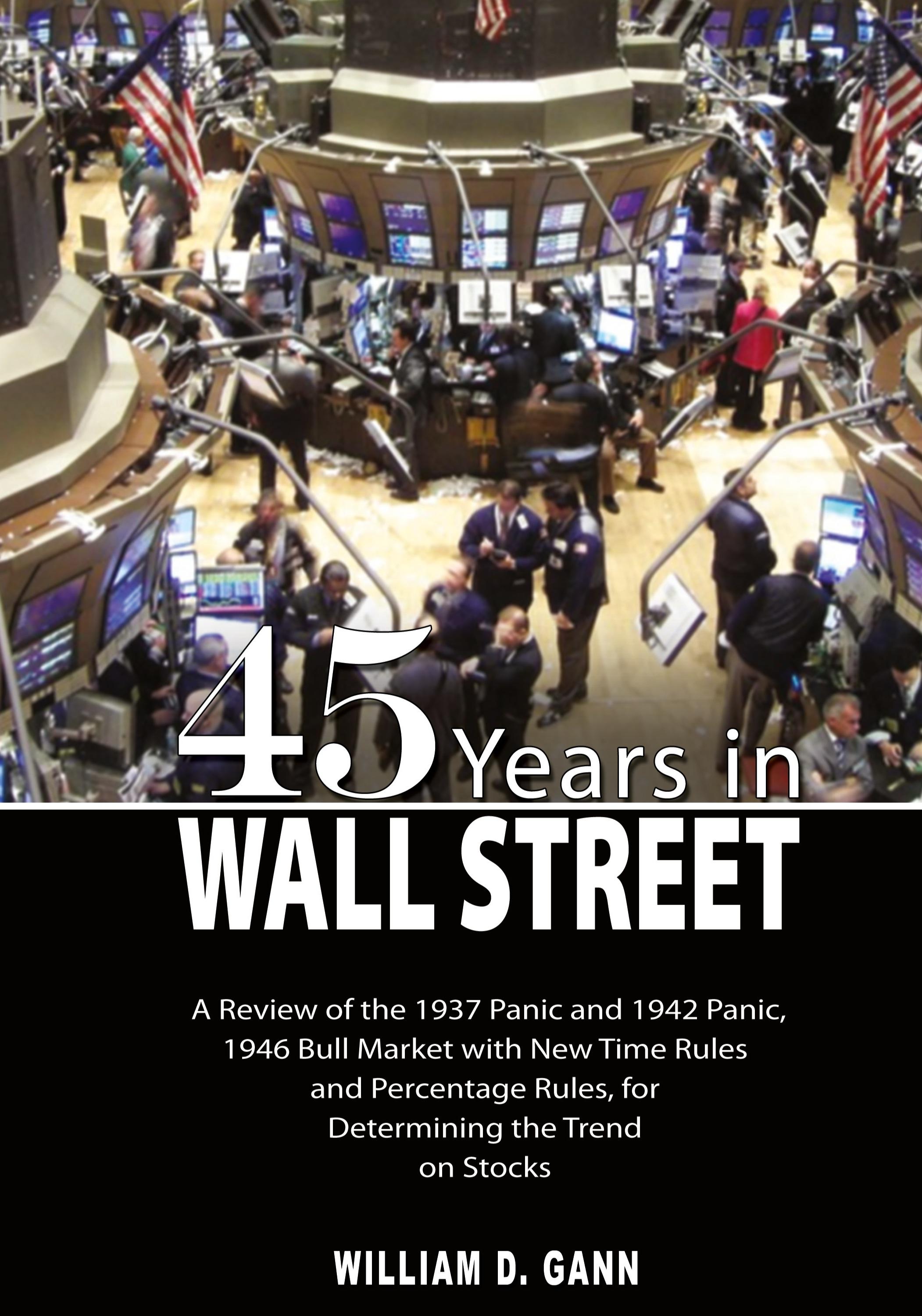 Vorderes Coverbild 45 Years in Wall Street