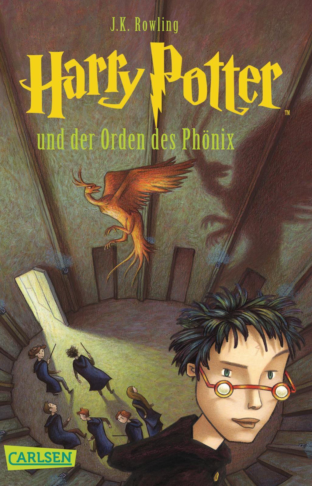 Vorderes Coverbild Harry Potter 5 und der Orden des Phönix