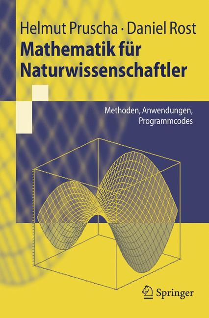 Vorderes Coverbild Mathematik für Naturwissenschaftler