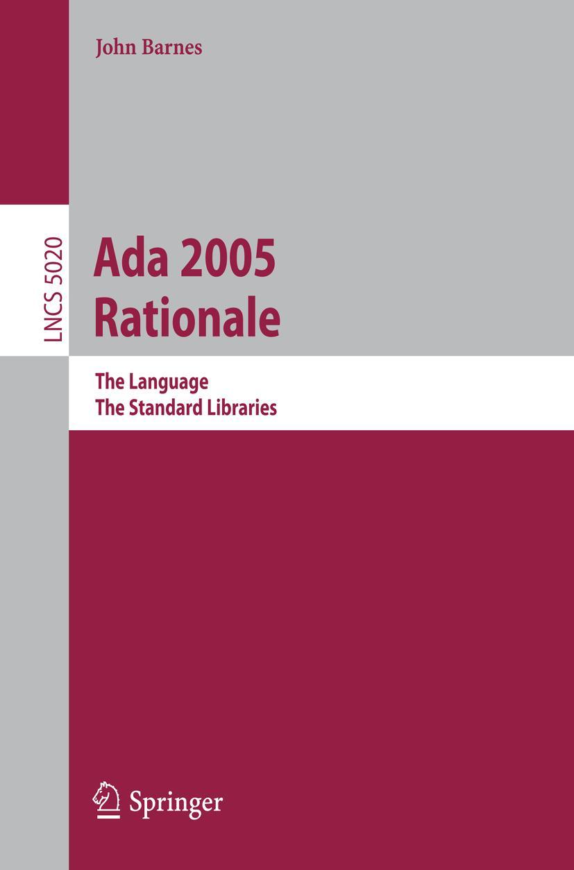 Vorderes Coverbild Ada 2005 Rationale