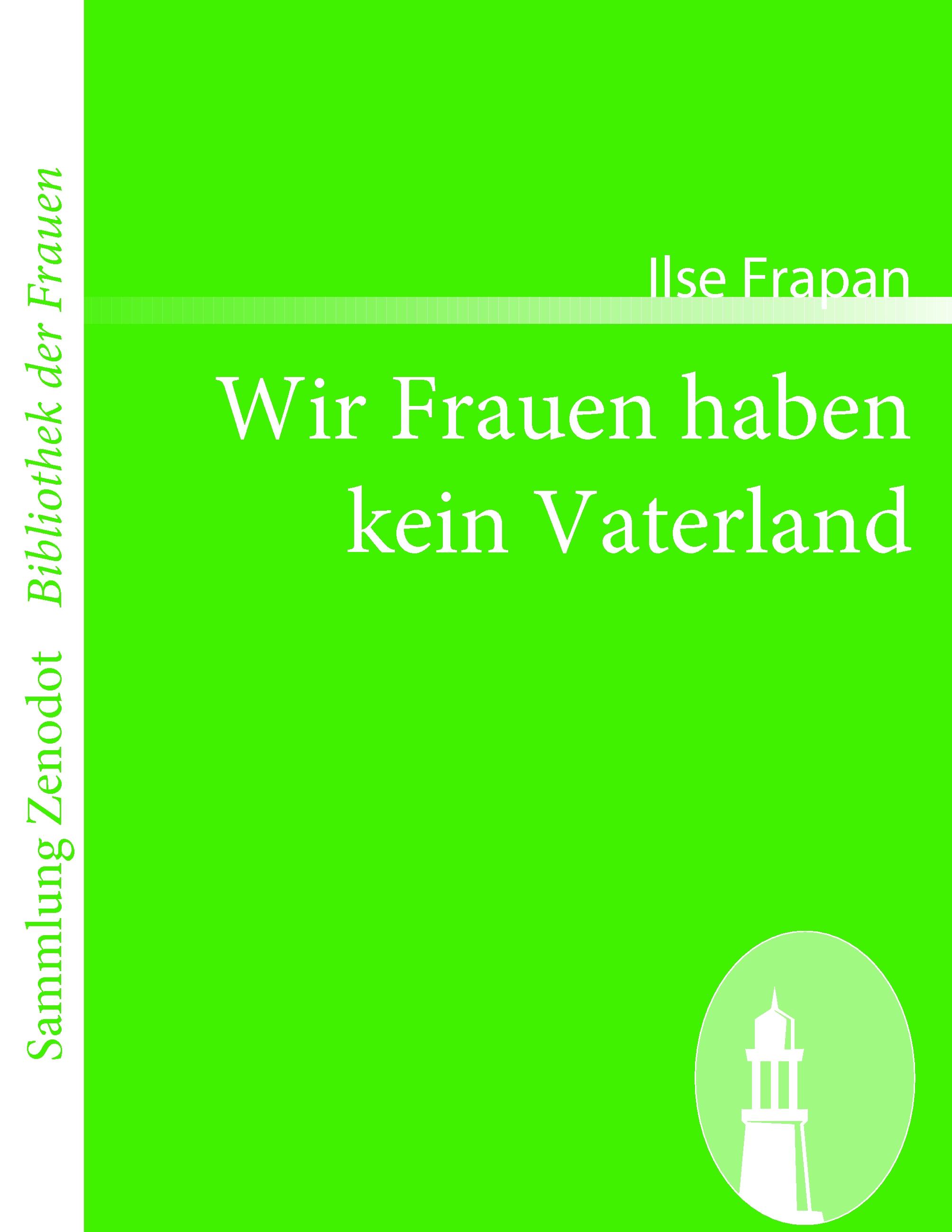 Vorderes Coverbild Wir Frauen haben kein Vaterland