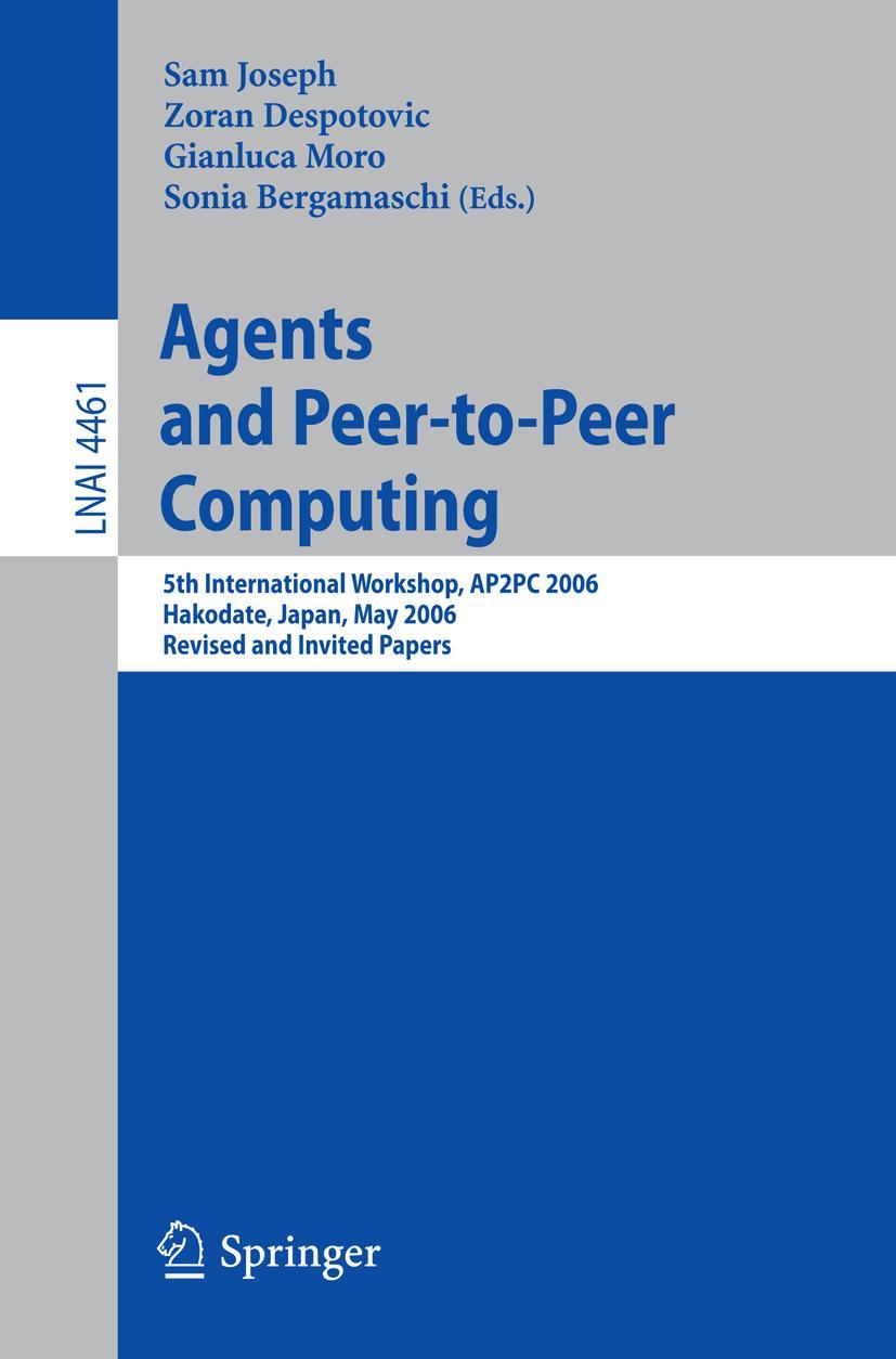 Vorderes Coverbild Agents and Peer-to-Peer Computing
