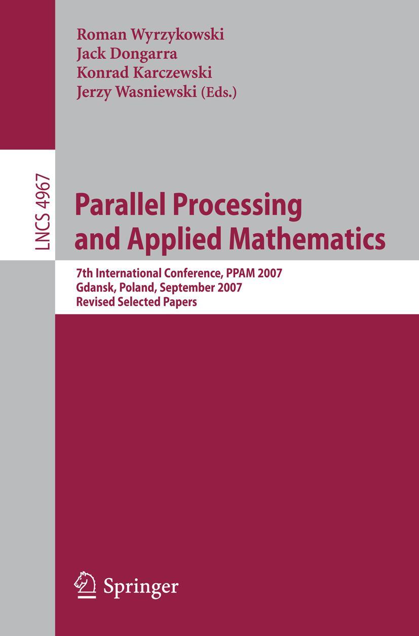 Vorderes Coverbild Parallel Processing and Applied Mathematics