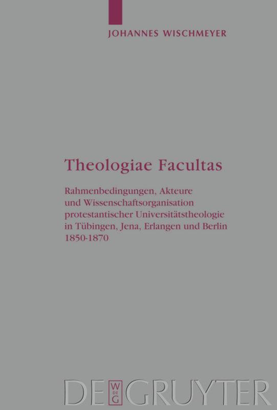 Vorderes Coverbild Theologiae Facultas
