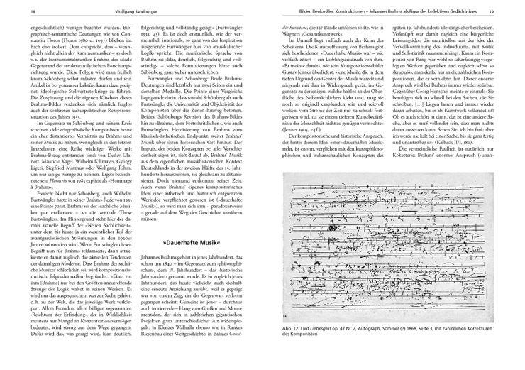 Beispielinhalt (Bild) Brahms-Handbuch