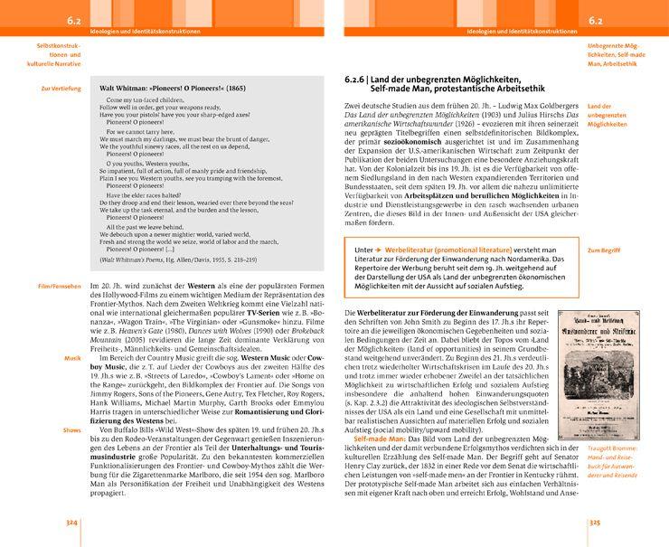 Beispielinhalt (Bild) Einführung in die Amerikanistik / American Studies