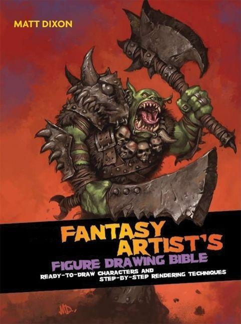 Vorderes Coverbild Fantasy Artist's Figure Drawing Bible