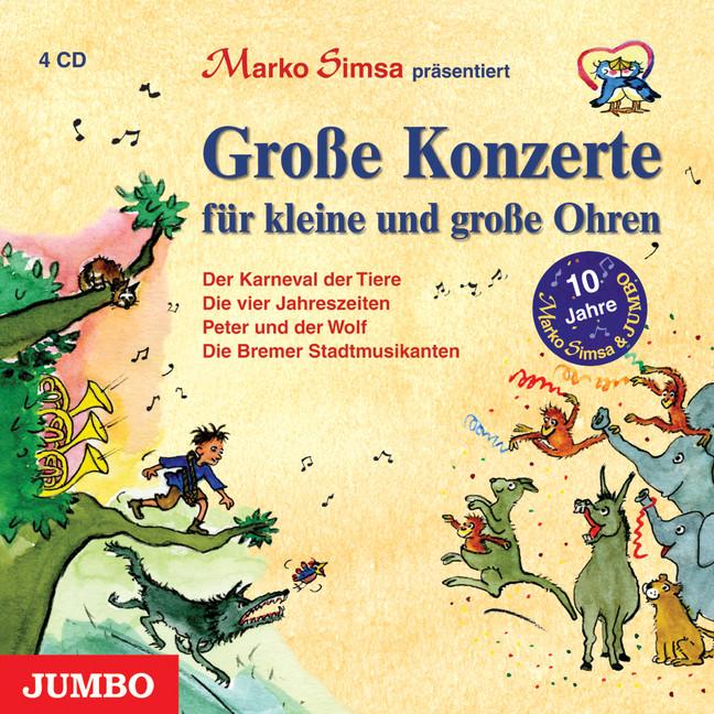 Vorderes Coverbild Grosse Konzerte Für Kleine Und Grosse Ohren