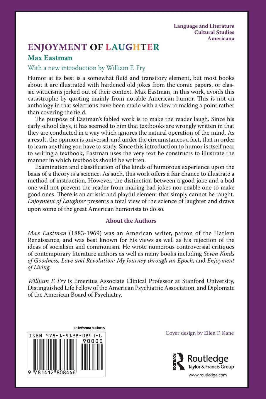 Rückseitencover Enjoyment of Laughter