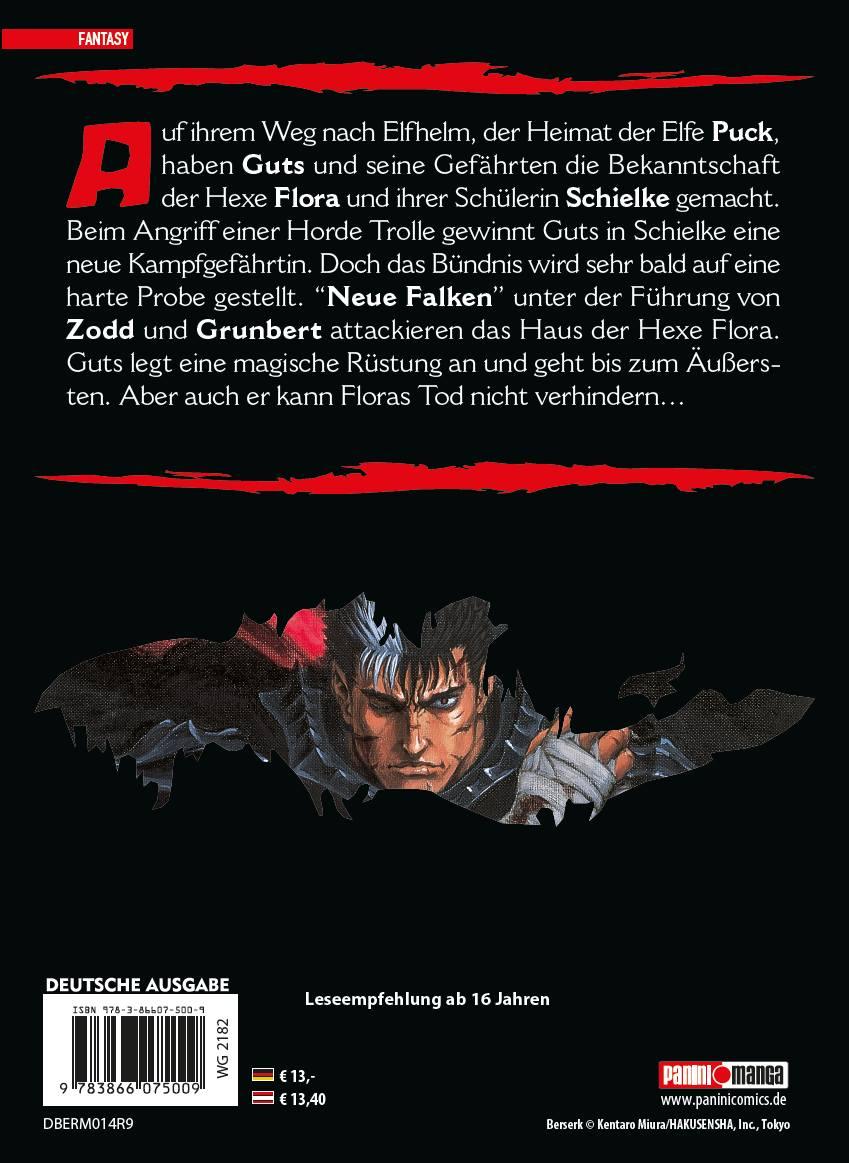 Rückseitencover Berserk Max 14