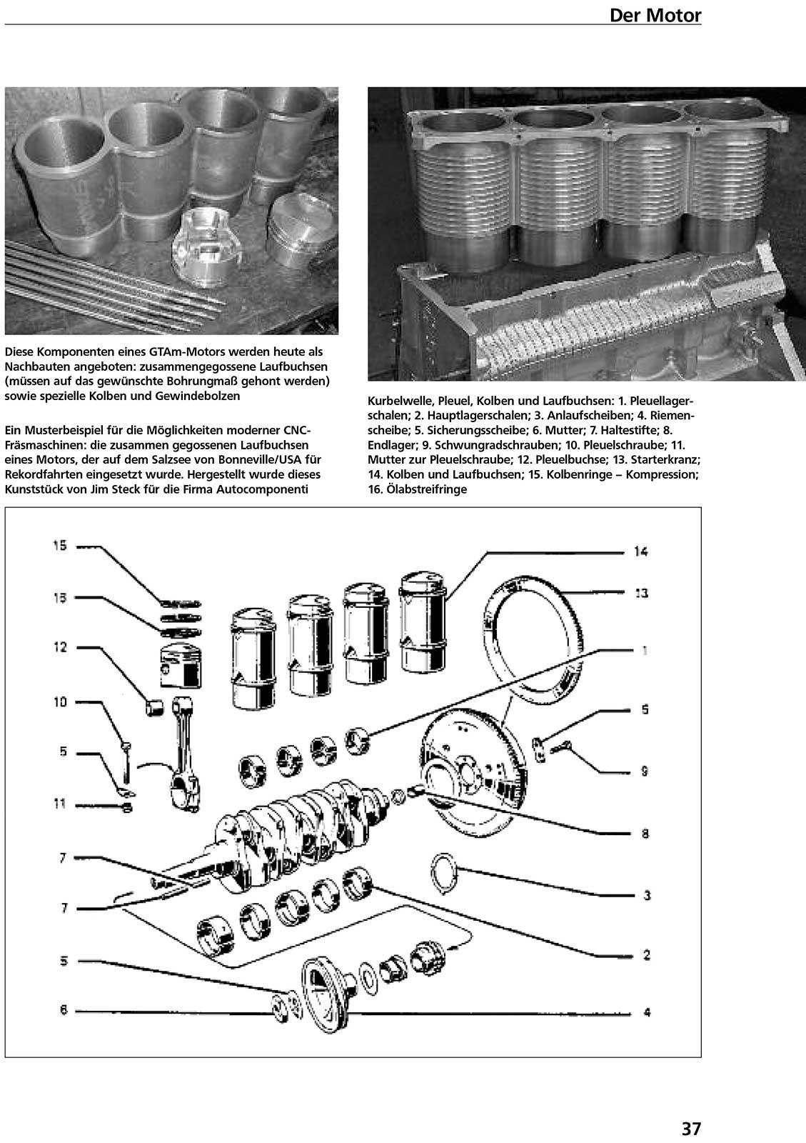 Beispielinhalt (Bild) Praxishandbuch Alfa-Romeo DOHC-Motoren