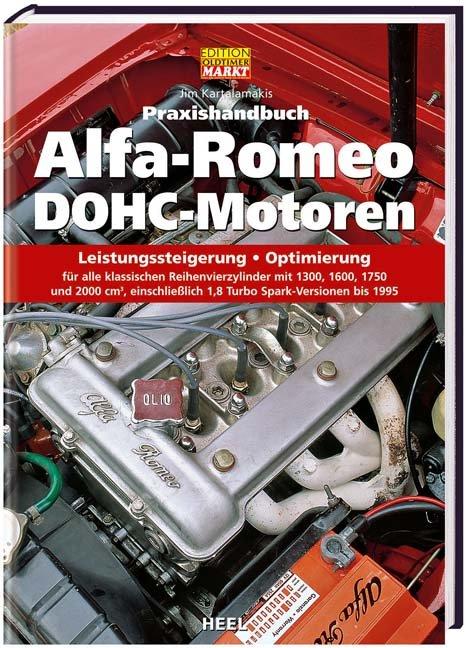 Vorderes Coverbild Praxishandbuch Alfa-Romeo DOHC-Motoren