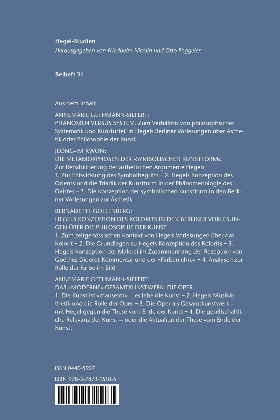 Rückseitencover Phänomen versus System