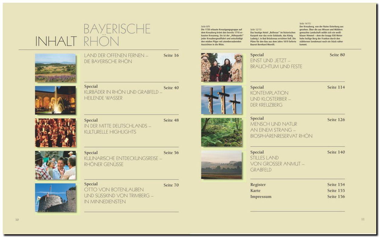 Beispielinhalt (Bild) Bayerische Rhön