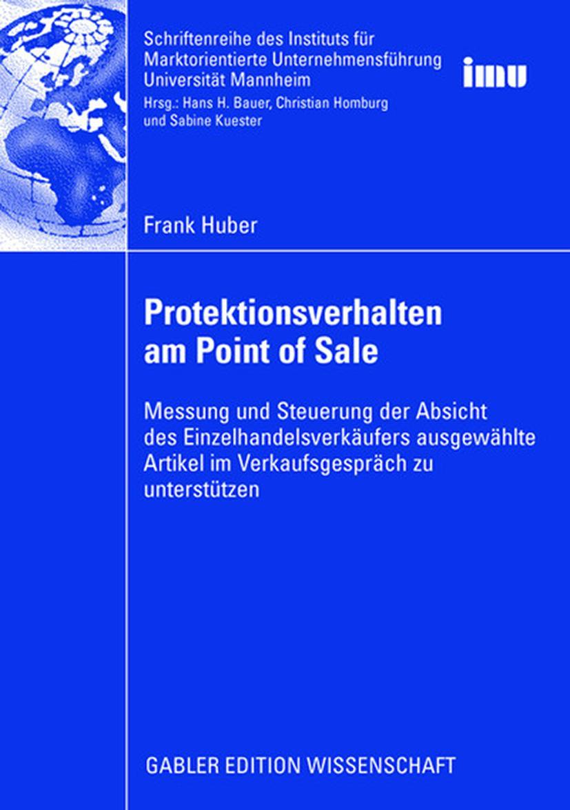 Vorderes Coverbild Protektionsverhalten am Point of Sale