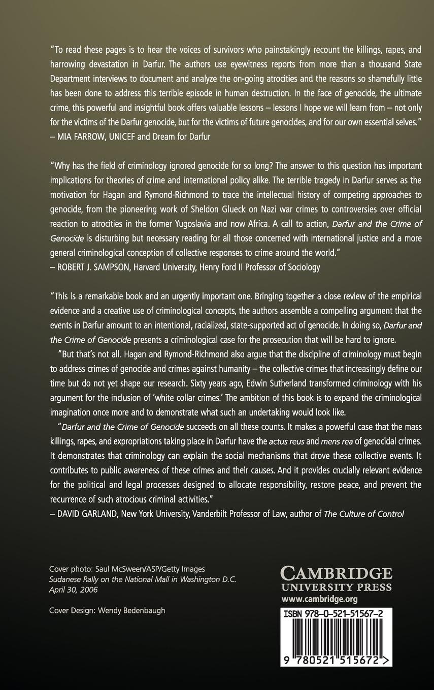 Rückseitencover Darfur and the Crime of Genocide