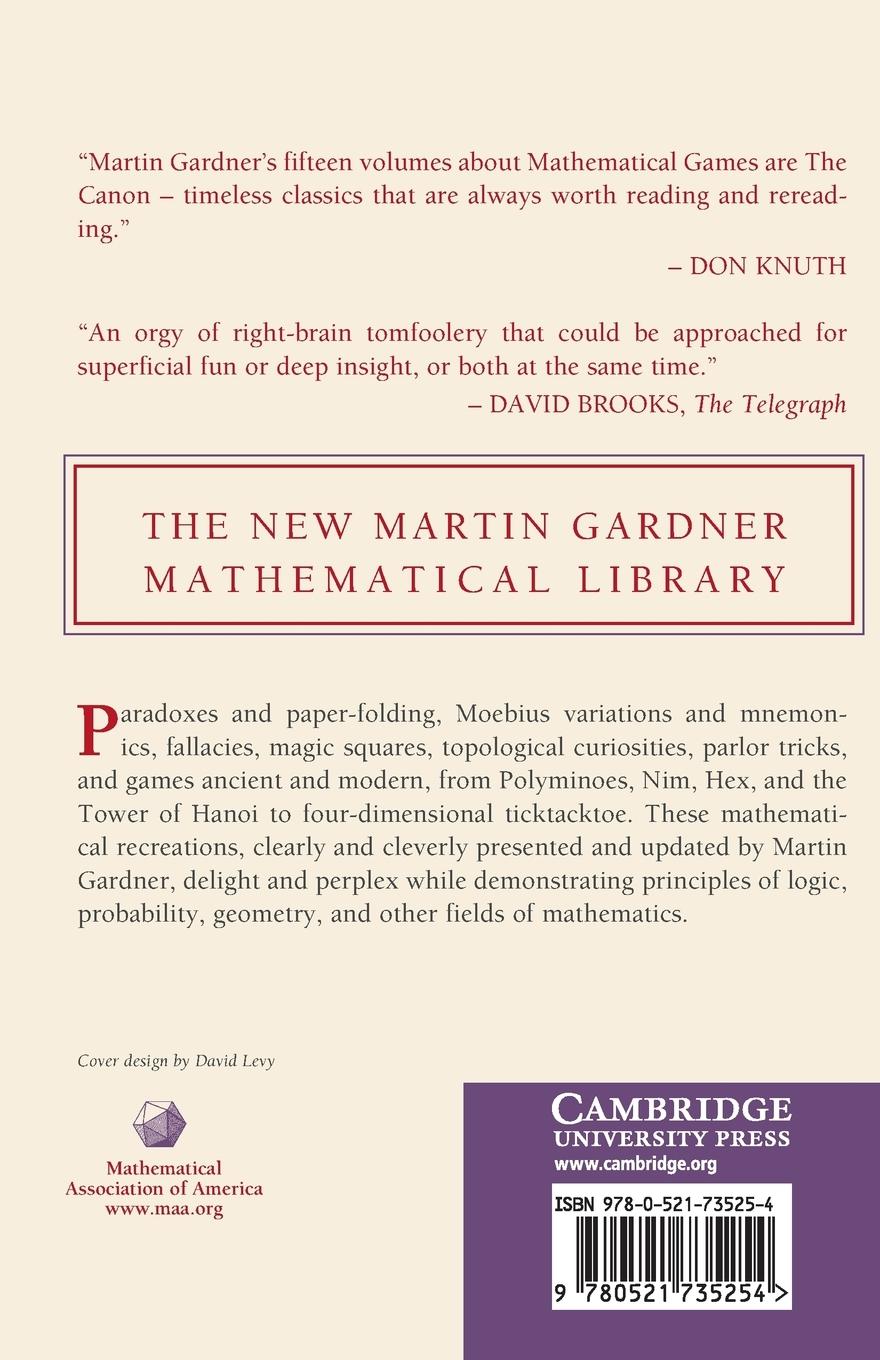 Rückseitencover Hexaflexagons, Probability Paradoxes, and the Tower of Hanoi