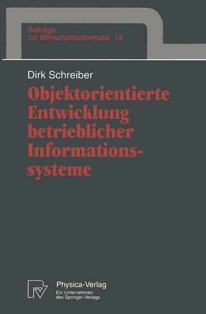 Vorderes Coverbild Objektorientierte Entwicklung betrieblicher Informationssysteme