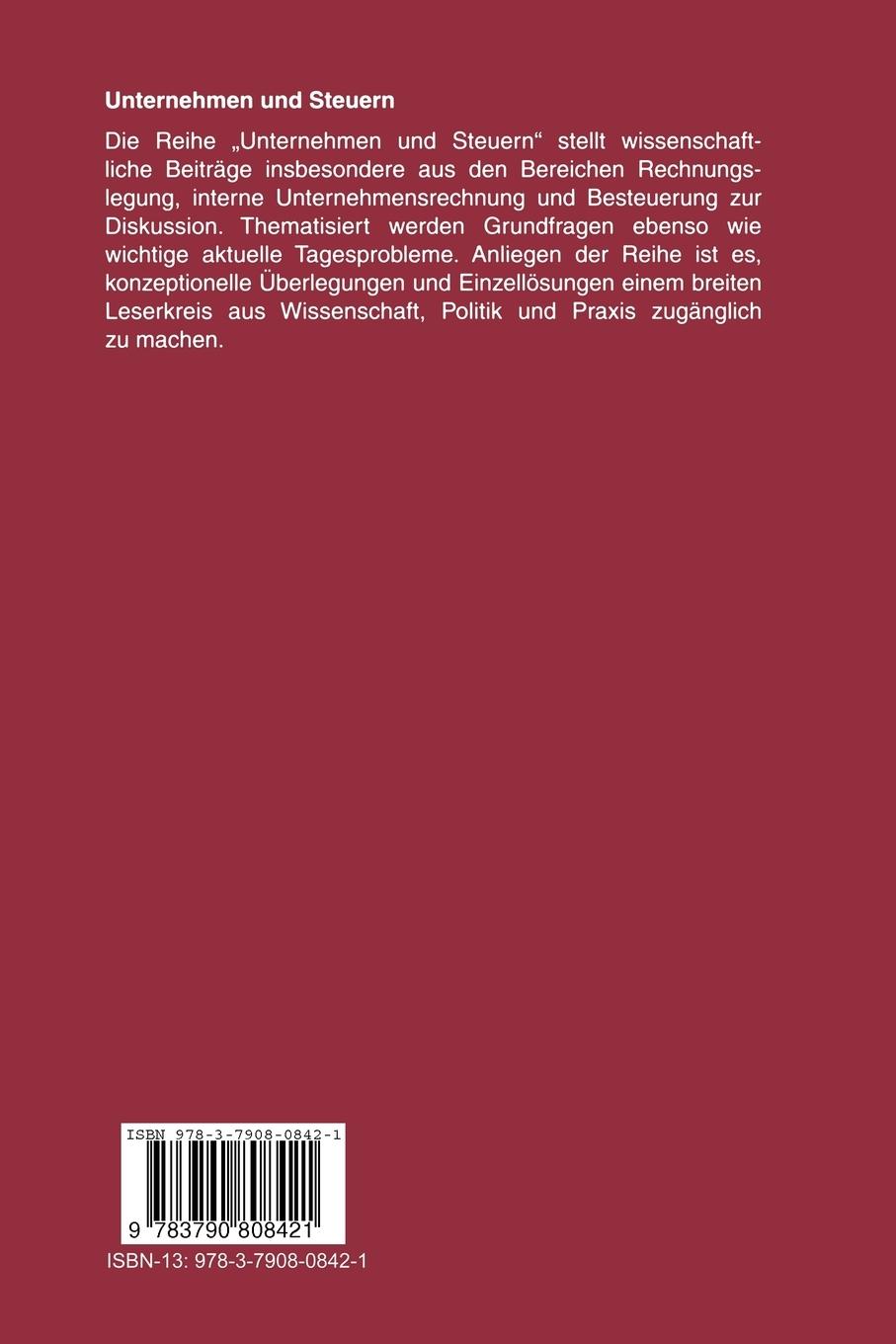 Rückseitencover Rechnungslegung von Konzernunternehmen