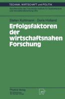 Vorderes Coverbild Erfolgsfaktoren der wirtschaftsnahen Forschung