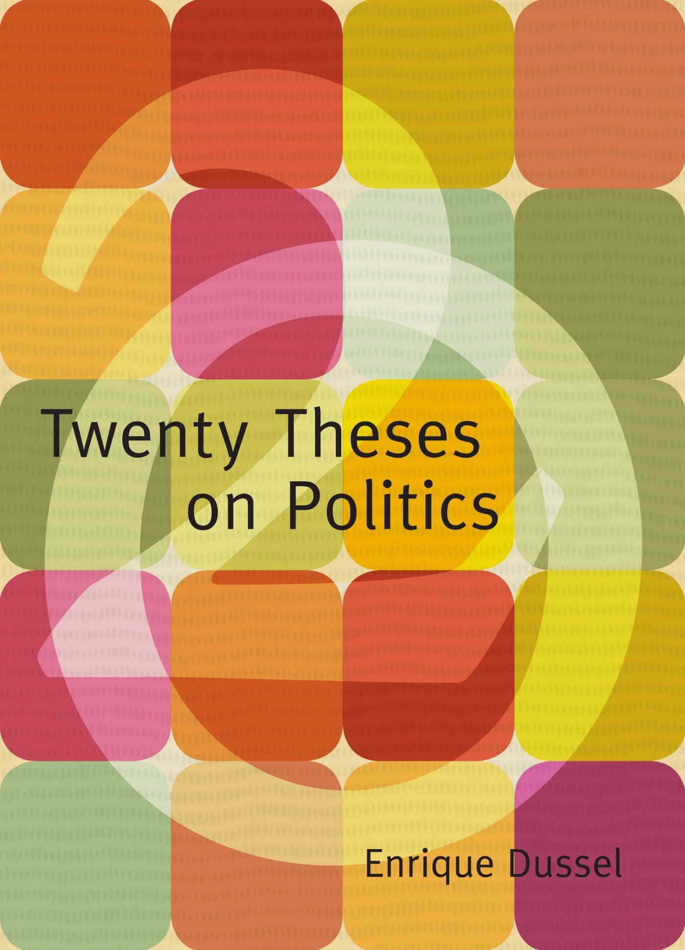 Vorderes Coverbild Twenty Theses on Politics