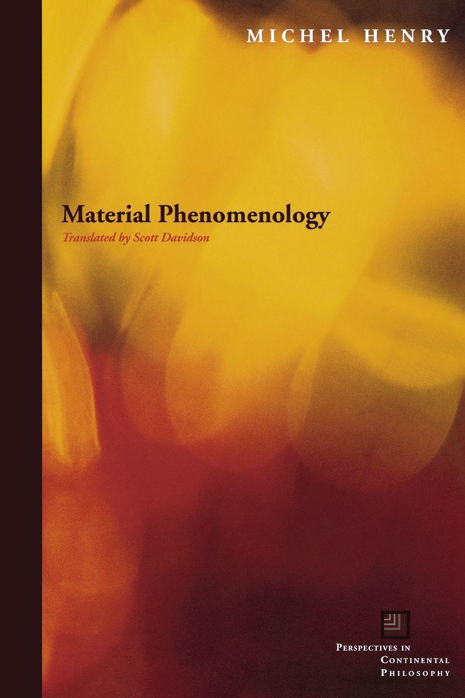 Vorderes Coverbild Material Phenomenology